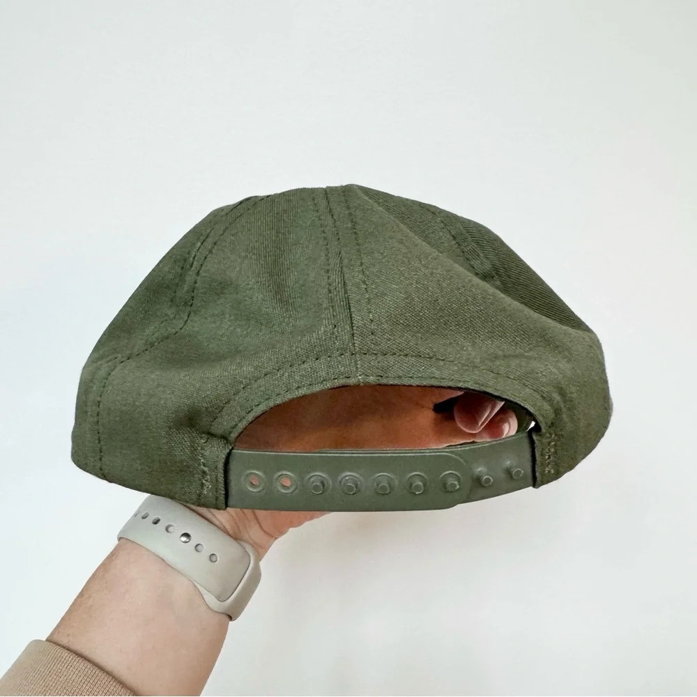 Vintage 90’s Boy Scouts of America Hat Plaid Green Red Plaid S/M